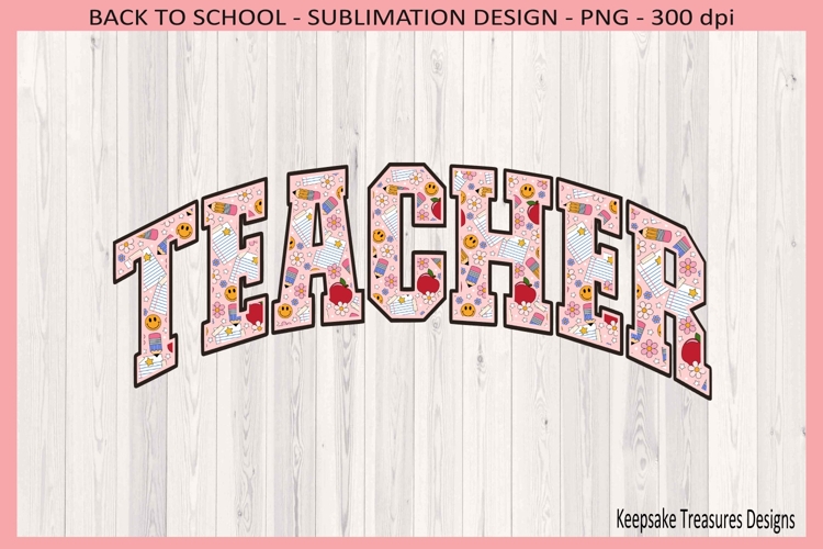 Teacher Back To School Png, School Shirt, Retro School