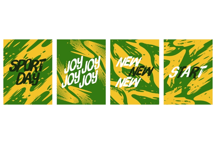 Sports Poster or Cover Template Design