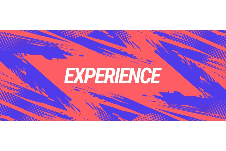 Abstract and Modern Sport Banner in Grunge Style