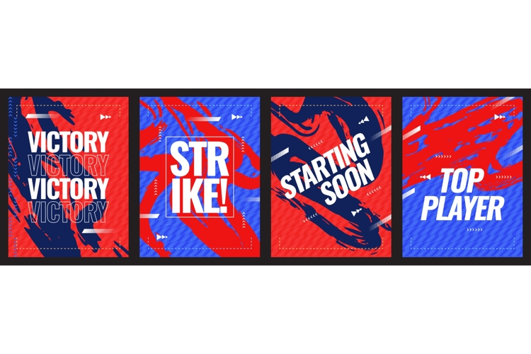 Modern and Energetic Sports Poster or Banner Template