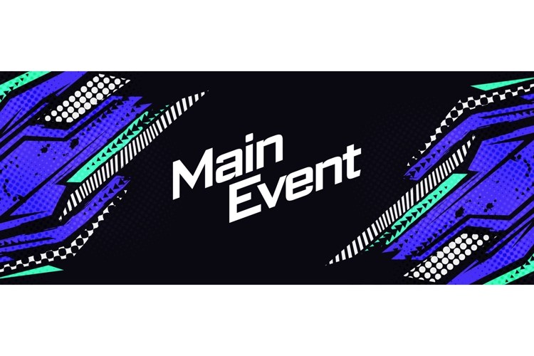 Modern and Energetic Abstract Sport Background