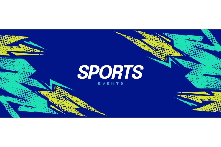 Abstract Grunge Sport Background Design