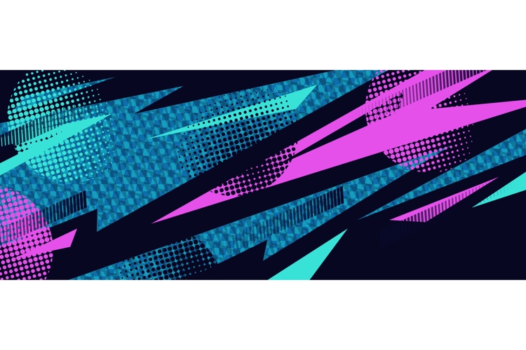 Abstract and Colorful Sport Event Background
