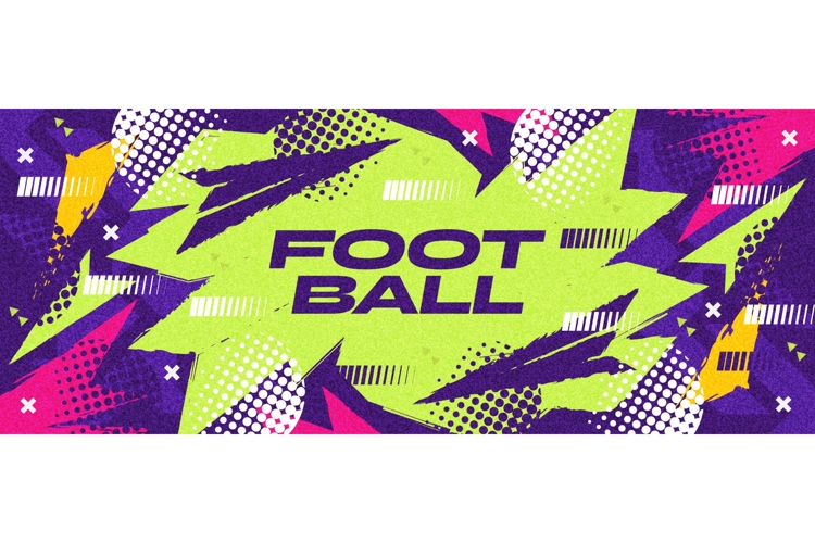Abstract Dynamic and Colorful Sport Background