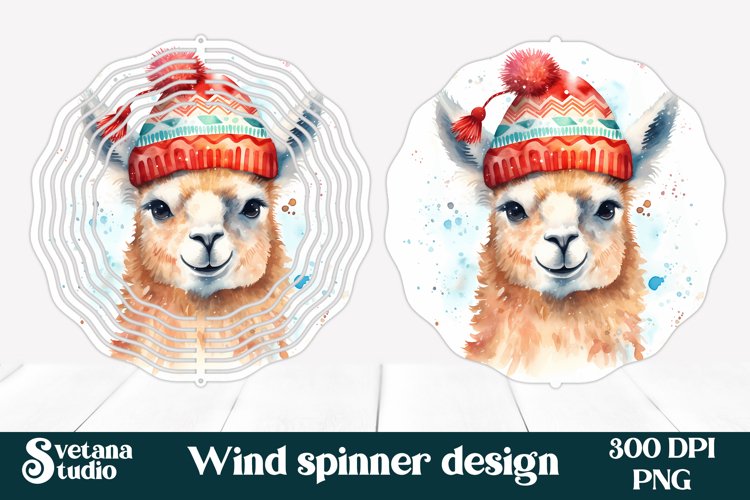 Animal wind spinner | Christmas wind spinner sublimation