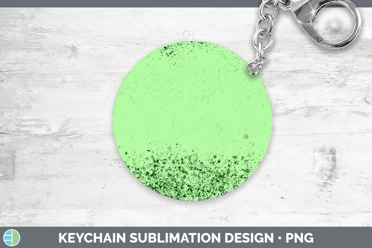 Green Glitter Background