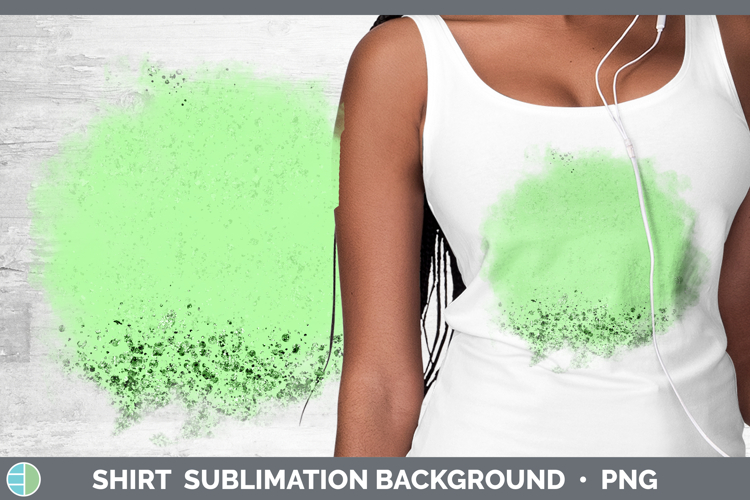 Green Glitter Background