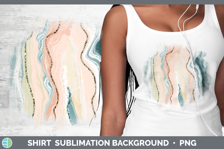 Paint Pour 01 Be Backgrounds Shirt Sublimation Design