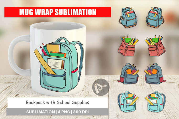 Backpack Clipart Image 24