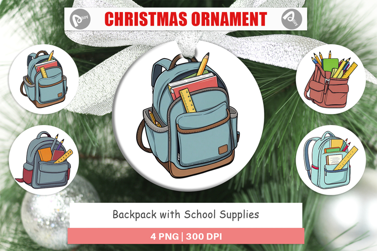 Backpack Clipart Image 23