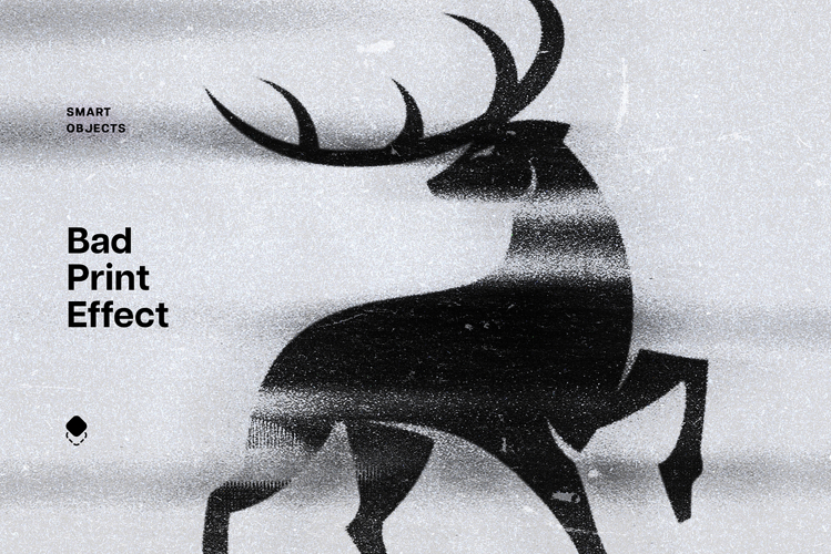 Bad Print Text & Logo Effect