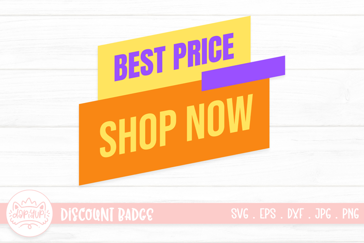 Best Price Discount Badge Design