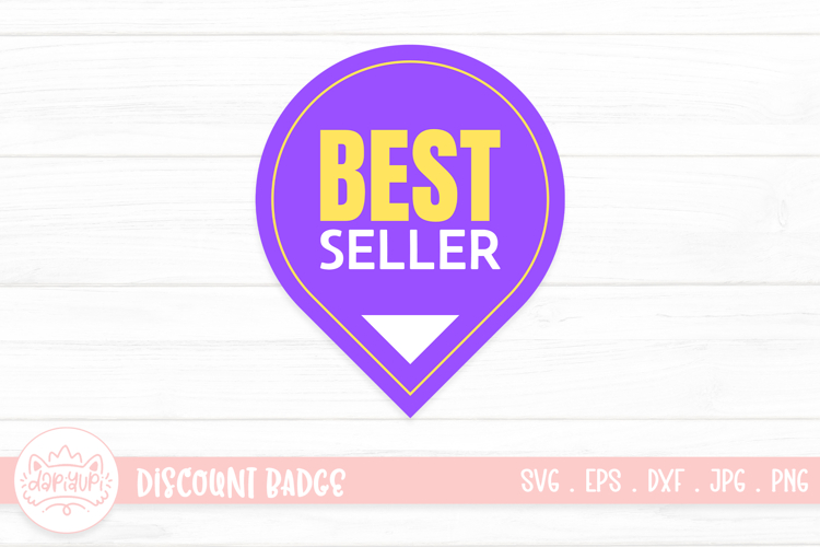 Best Seller Discount Badge Design