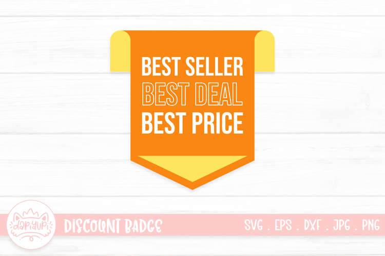 Best Seller Discount Badge Design