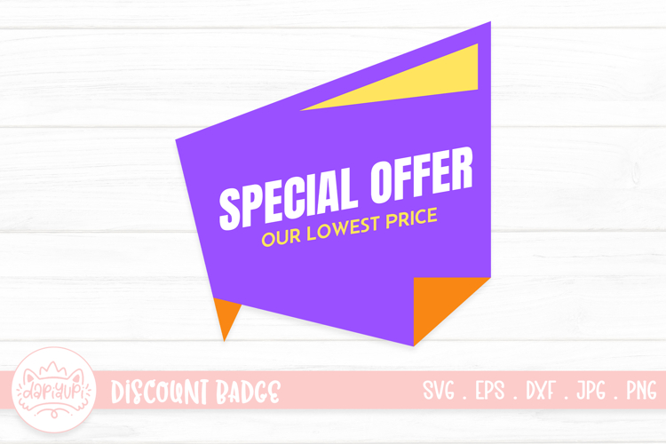 Special Offer Discount Badge Design