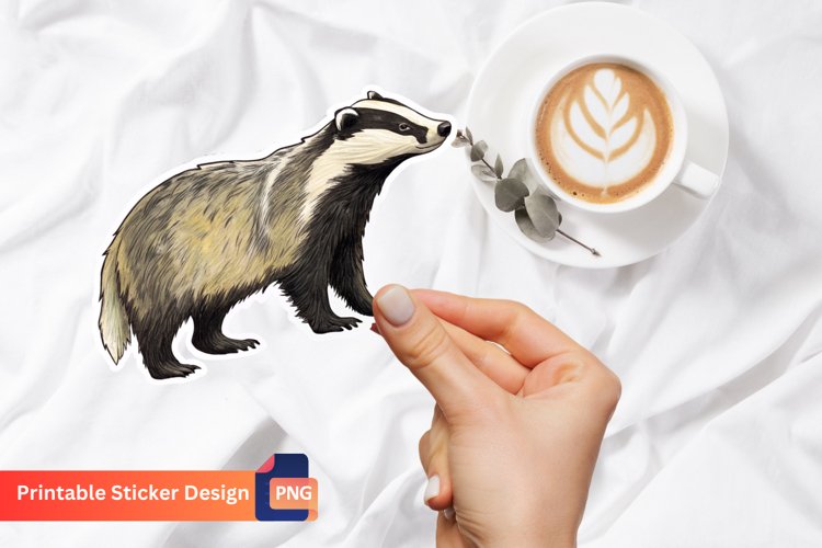Badger Clipart