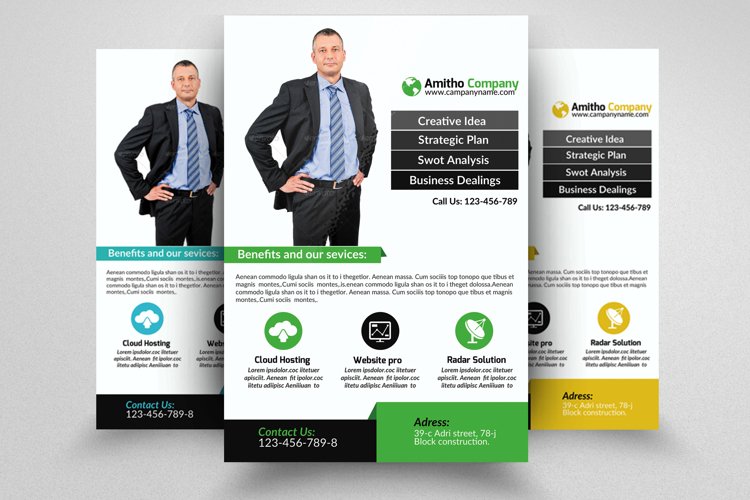 Business Corporate Agency Flyer example image 1