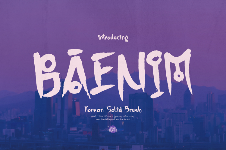 Baenim | Korean Solid Brush