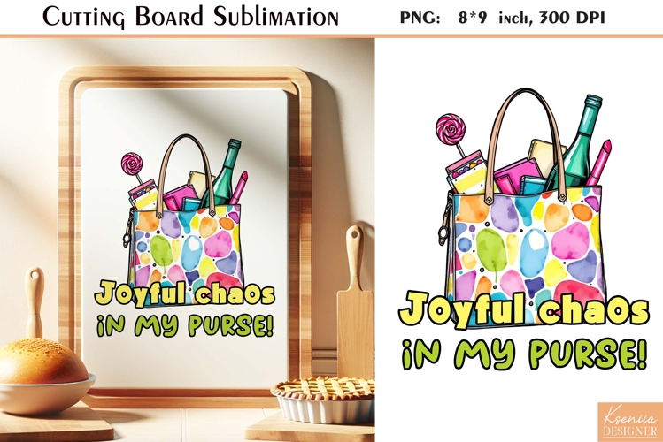 Funny Quotes|Watercolor Wine Cutting Board Sublimation