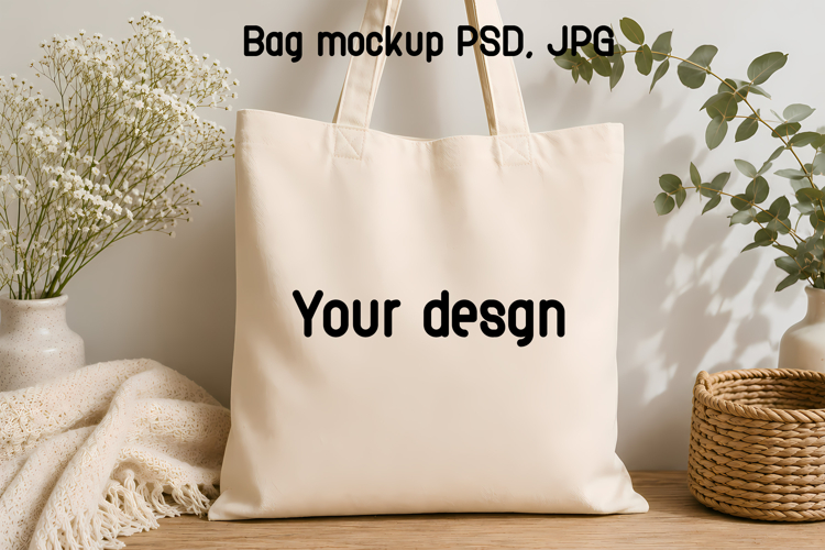 Bag mockup PSD file | Photoshop mockup