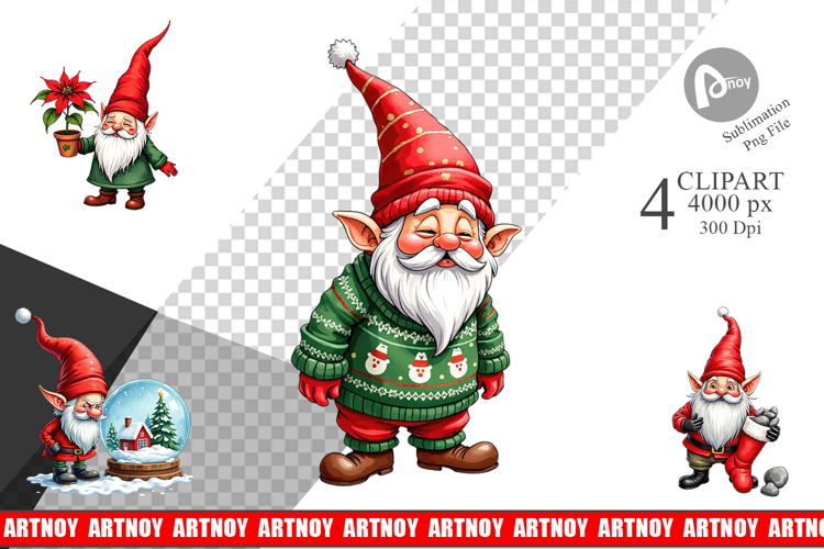 Christmas Present Clipart Image 7