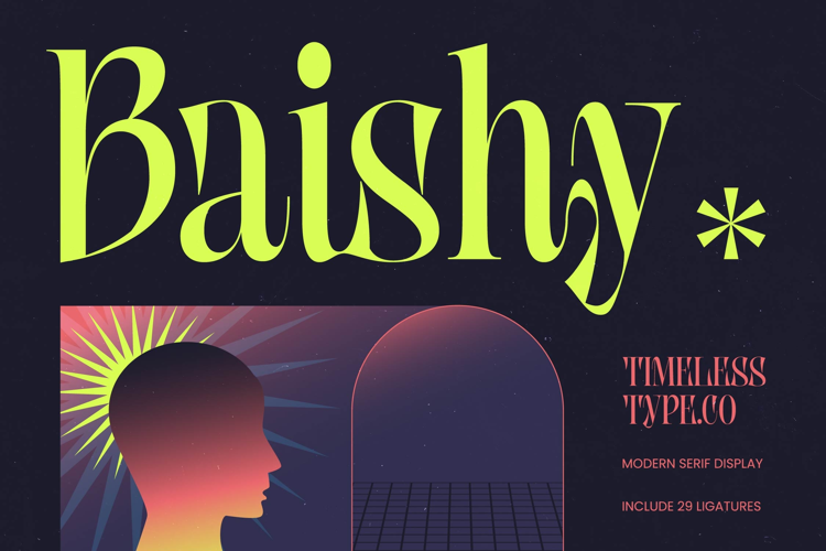 Baishy - Modern Serif Display