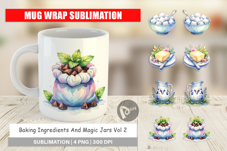 Baking Essentials Mug Wrap