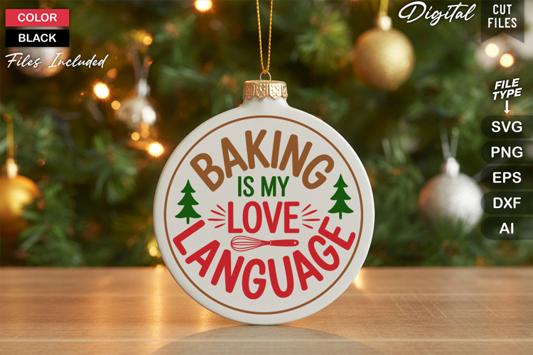 Funny Christmas Ornament Svg Image 3
