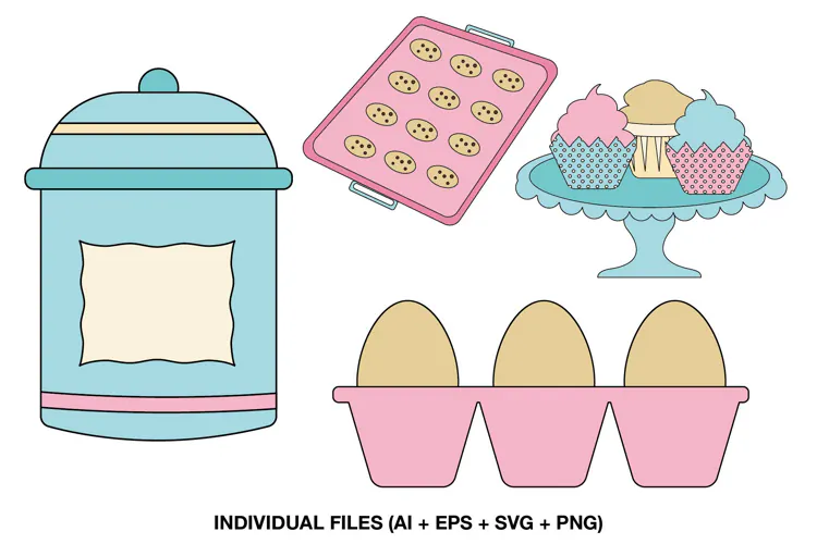 Baking Kitchen Clipart Graphics
