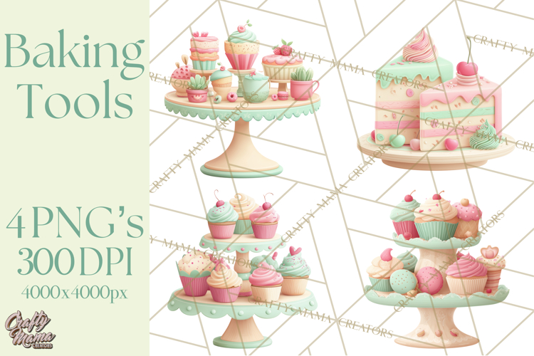 Vintage Baking Tools Clipart, Rolling Pins Whisks Mixing Png