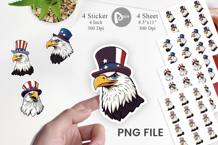 Bald Eagle Clipart Image 23