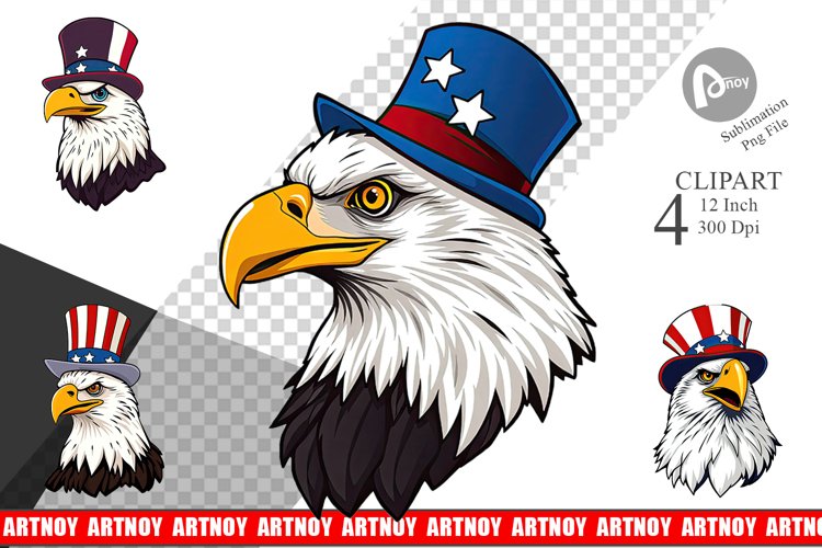 Bald Eagle Clipart Image 2