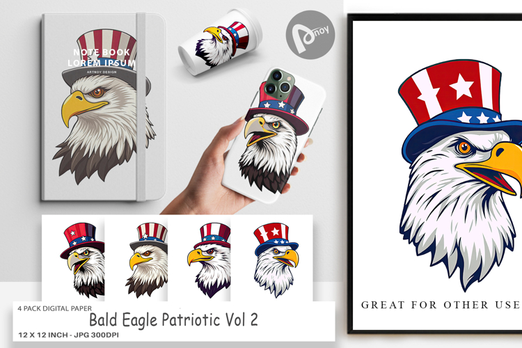 Bald Eagle Clipart Image 22