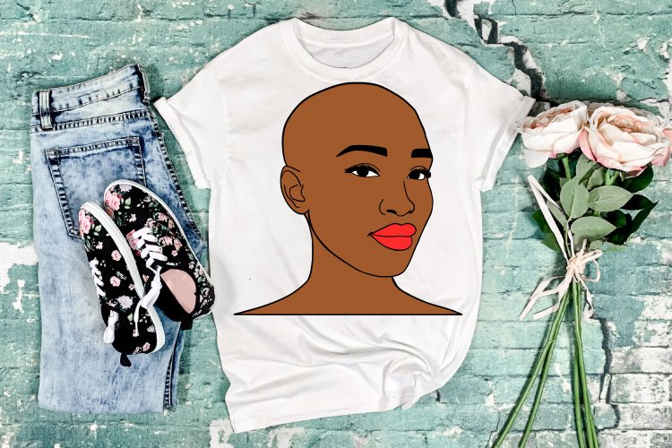 Black Girl Svg Image 21
