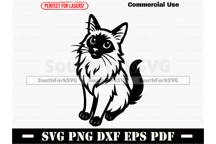 Cat Clip Art Silhouette Image 14