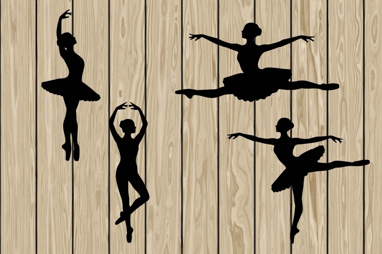 Ballerina Silhouette SVGs Image 6