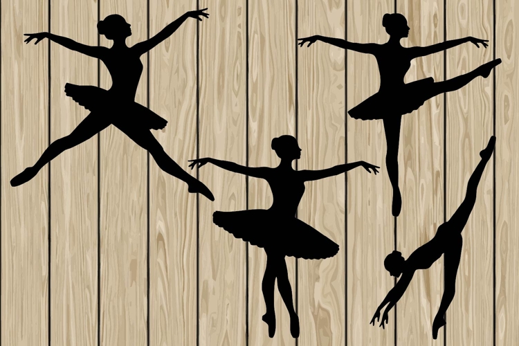Ballerina Silhouette SVGs Image 5