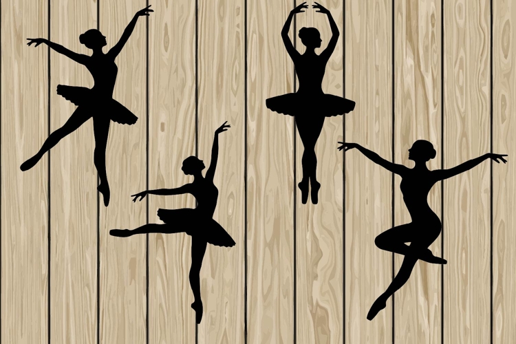 Ballerina Silhouette SVGs Image 2