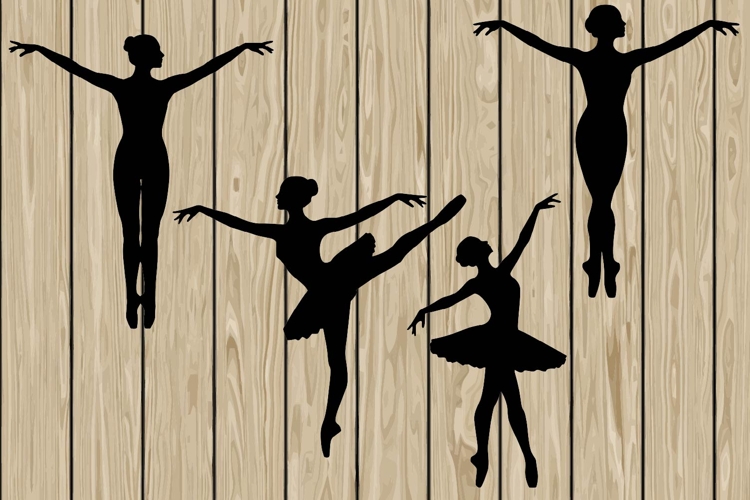 Ballerina Silhouette SVGs Image 3