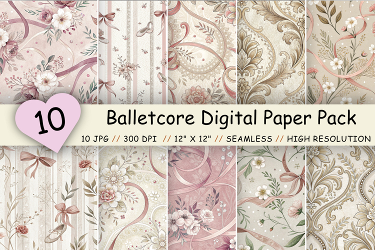Floral Seamless Pattern Image 9