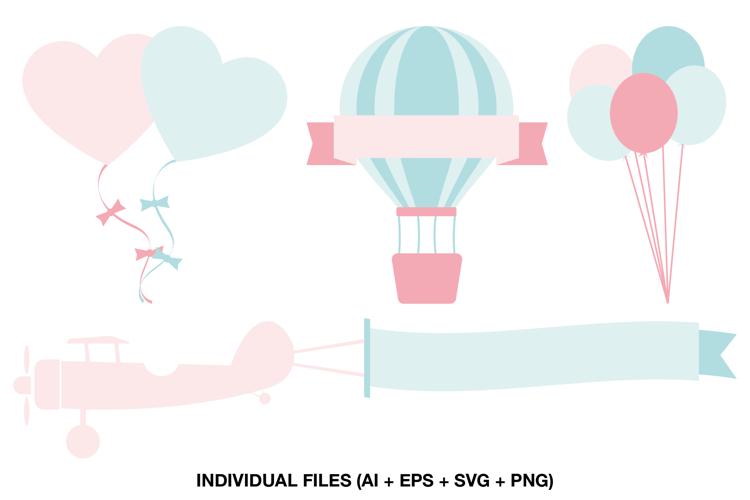 Blue Balloon Clipart Image 19