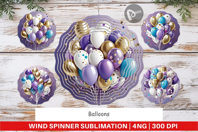Wind Spinner Balloons