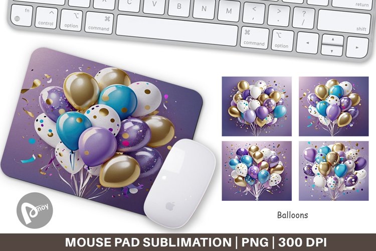 Mouse Pad Balloons example image 1