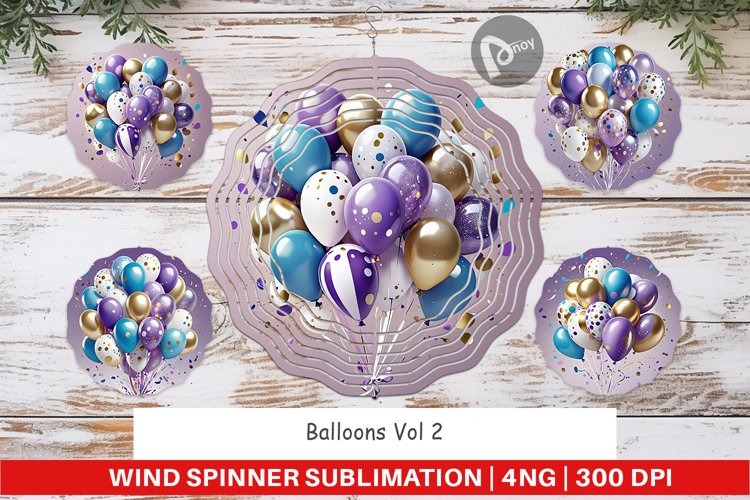 Wind Spinner Balloons