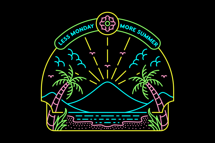 Less Monday More Summer 3