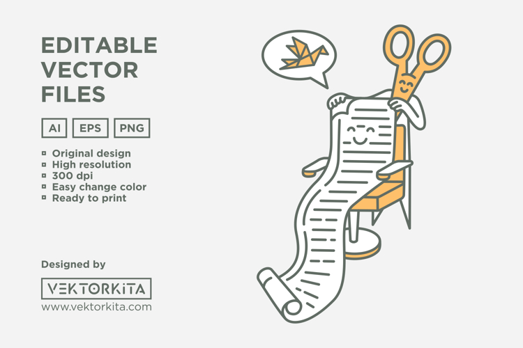 Scissors Vector Image 11