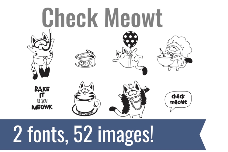 Cat Fonts Image 13
