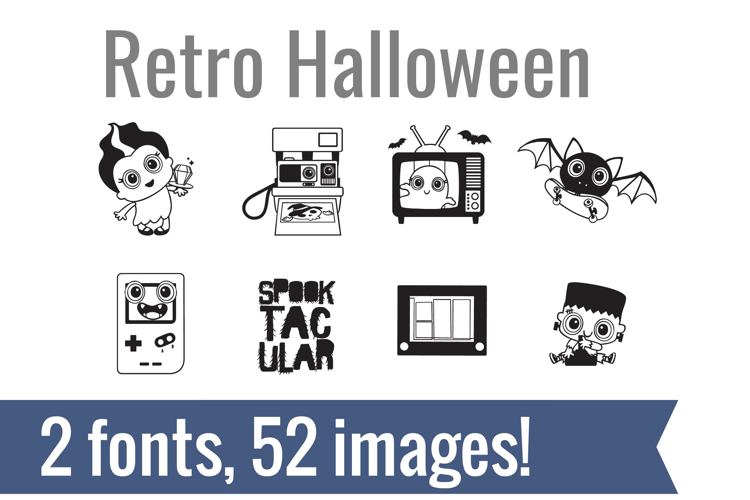 Retro Halloween Dingbats