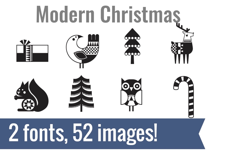 Modern Christmas Dingbats