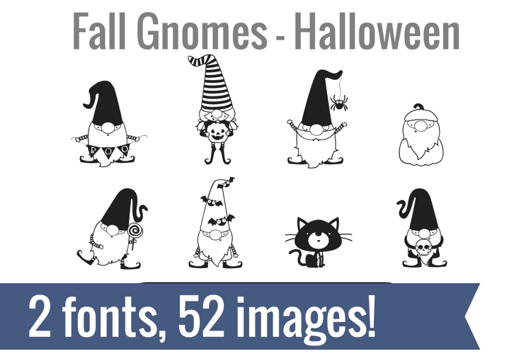 Halloween/ Fall Gnomes Dingbats